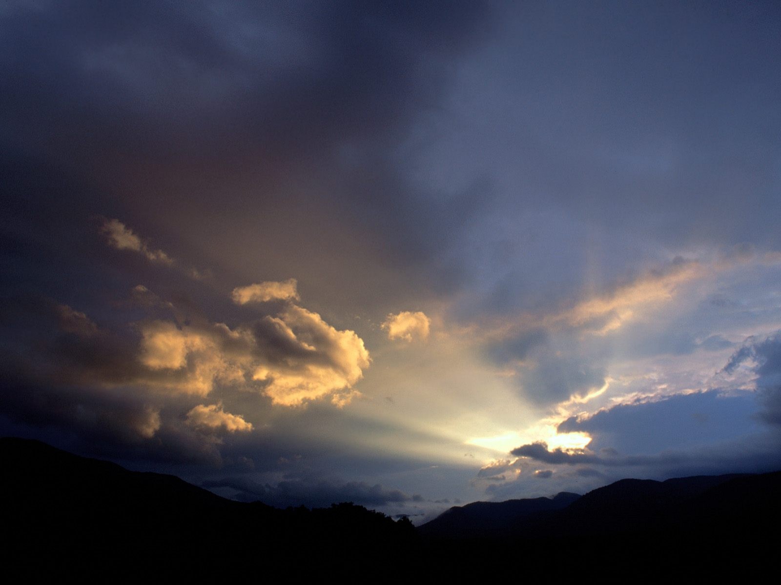 مجموعة خلفيات:شروق الشمس Dawn Sky, Cades Cove, Great Smoky National Park,